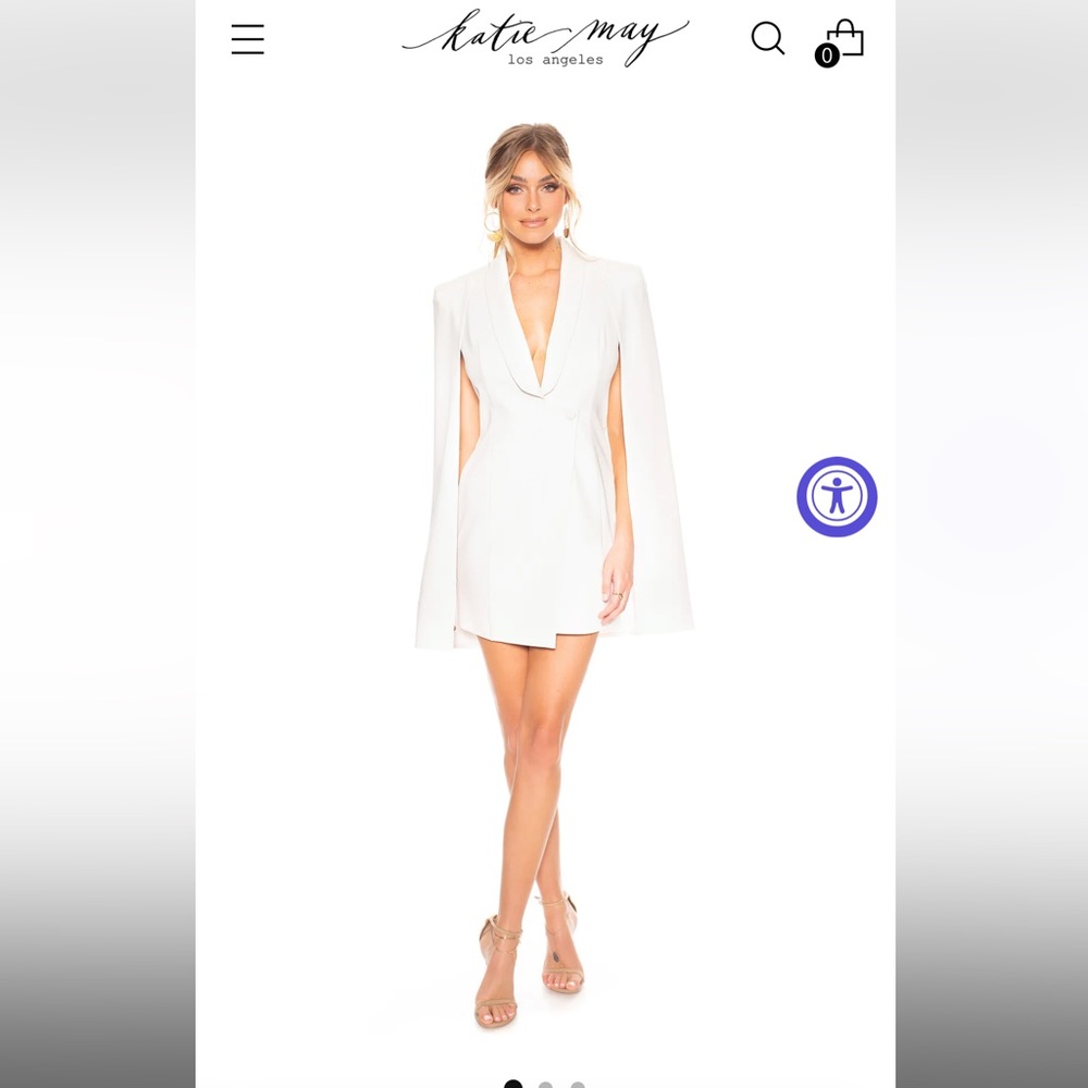 Katie May Boss Lady Cape Dress